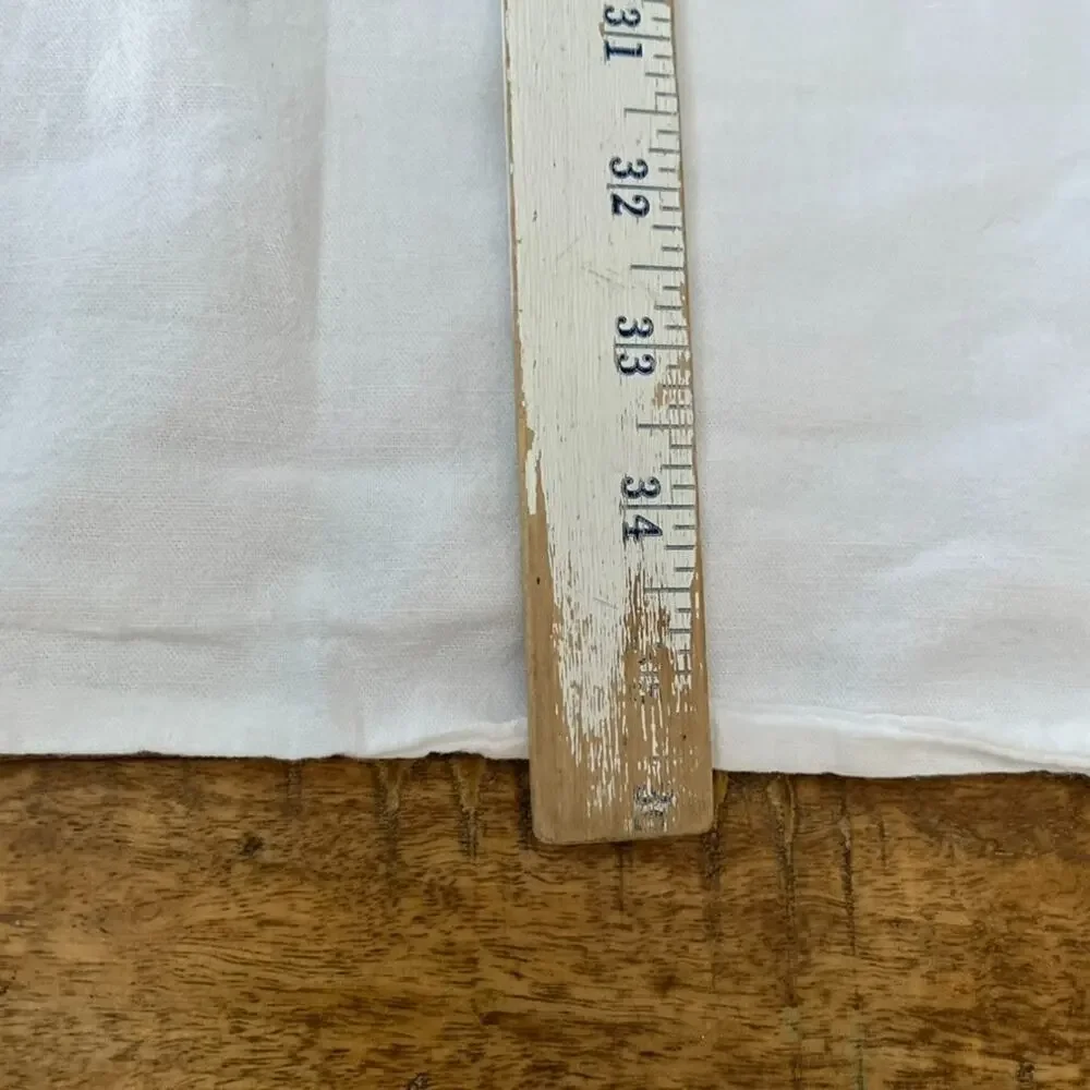Vintage PiuBelle Linen Blend Pillowcase 35.5